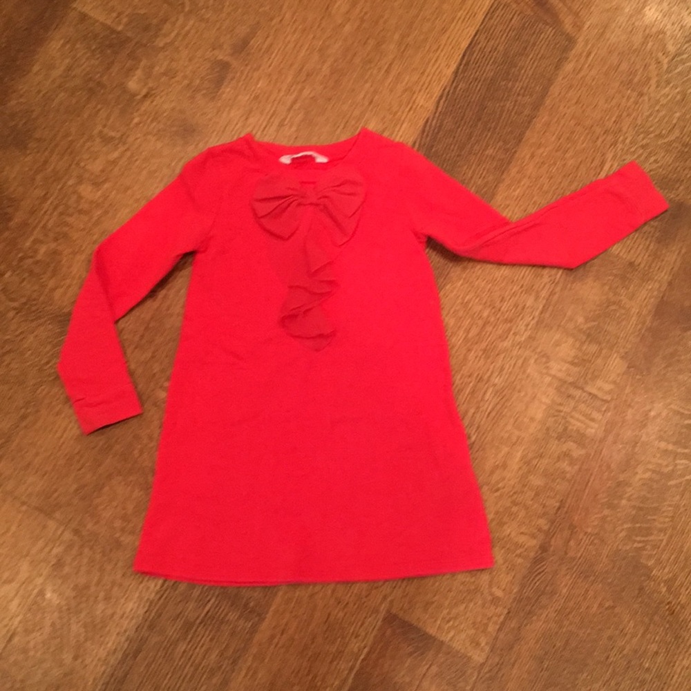 H&M bright coral dress